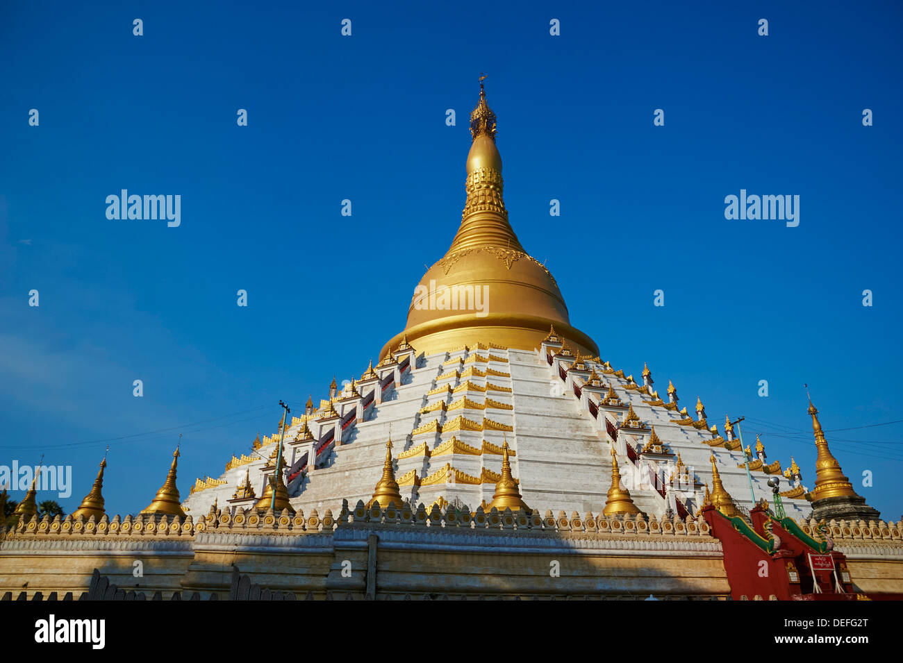 Mahazedi Paya, Bago (Pegu), le Myanmar (Birmanie), l'Asie Banque D'Images