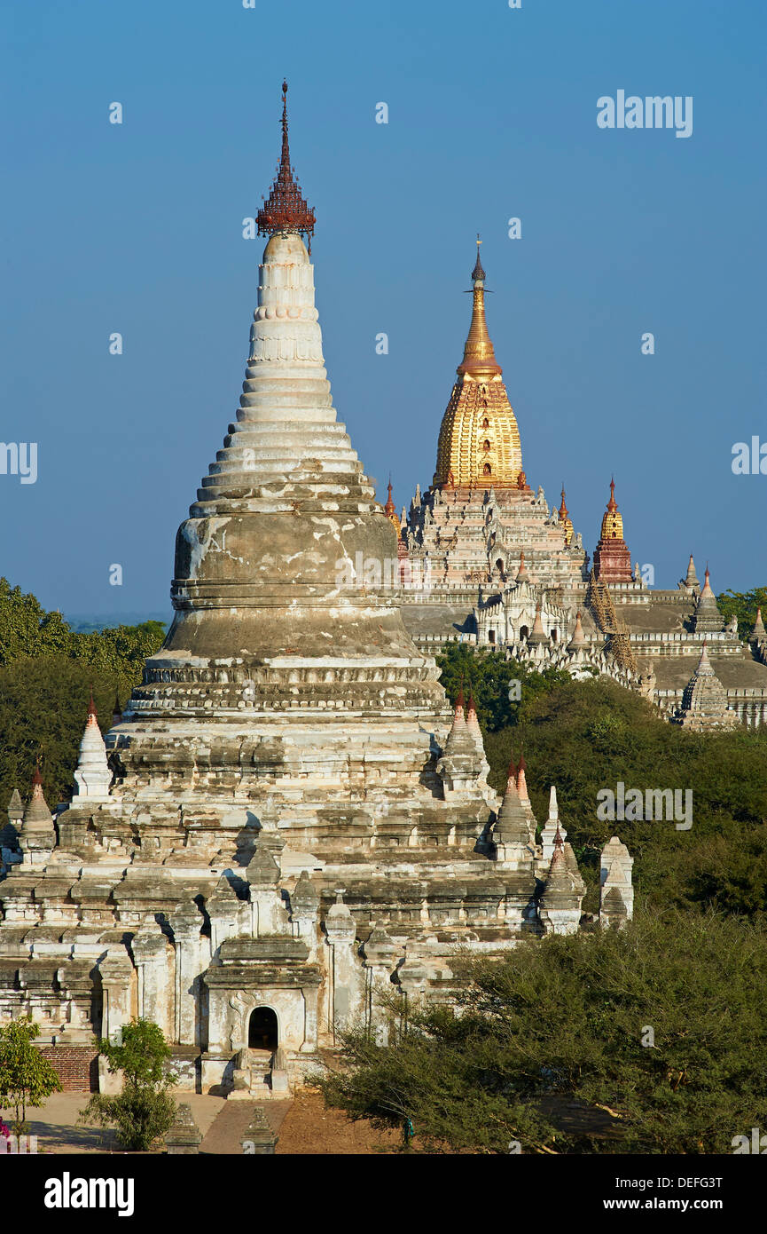 Bagan (Pagan), le Myanmar (Birmanie), l'Asie Banque D'Images
