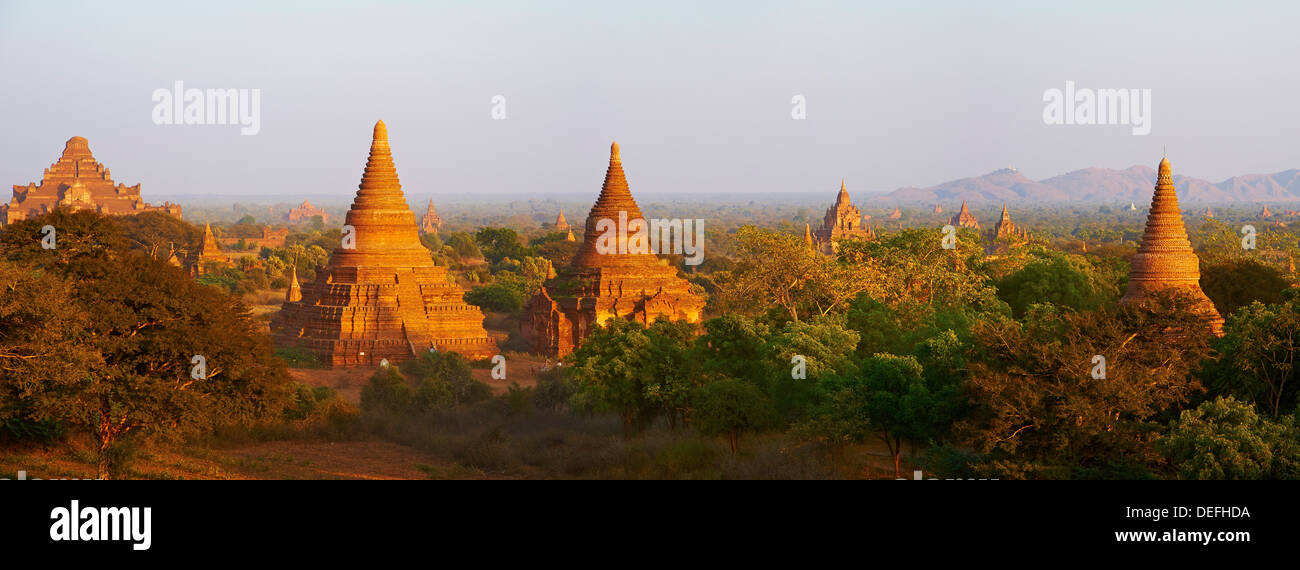 Bagan (Pagan), le Myanmar (Birmanie), l'Asie Banque D'Images