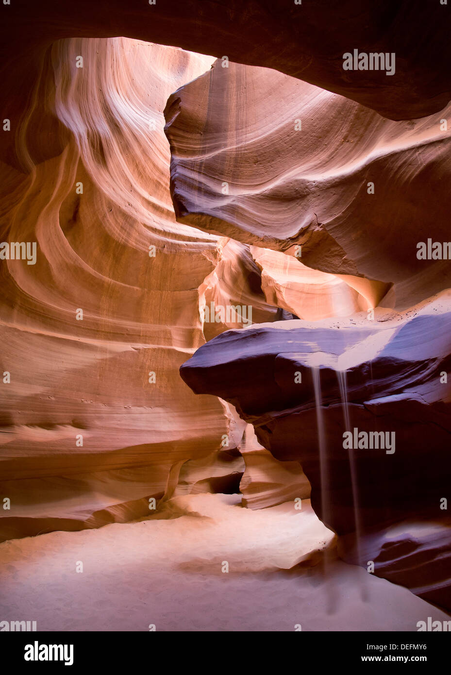 Antelope Canyon, Page, Arizona, États-Unis d'Amérique, Amérique du Nord Banque D'Images
