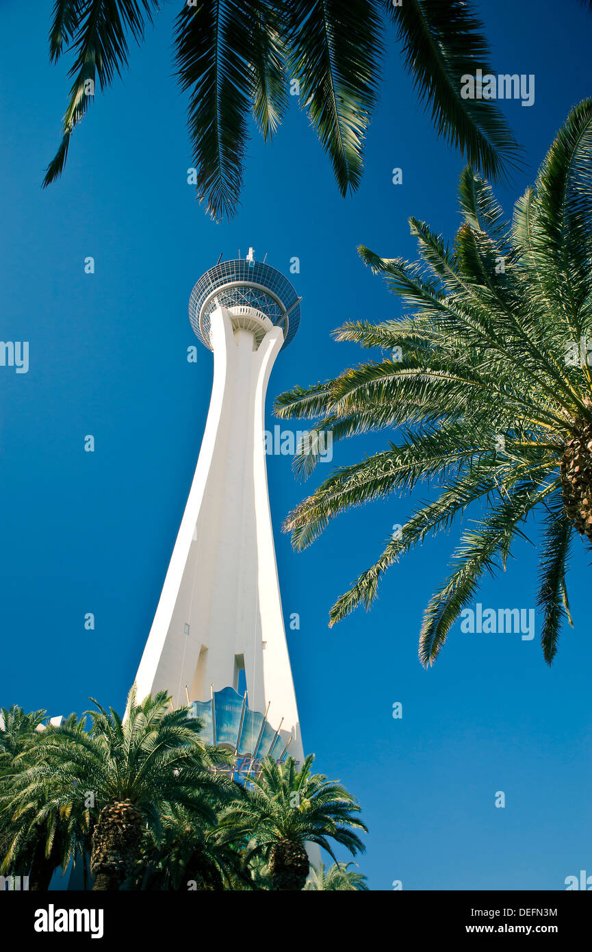 Stratosphère Tower, Las Vegas, Nevada, États-Unis d'Amérique, Amérique du Nord Banque D'Images