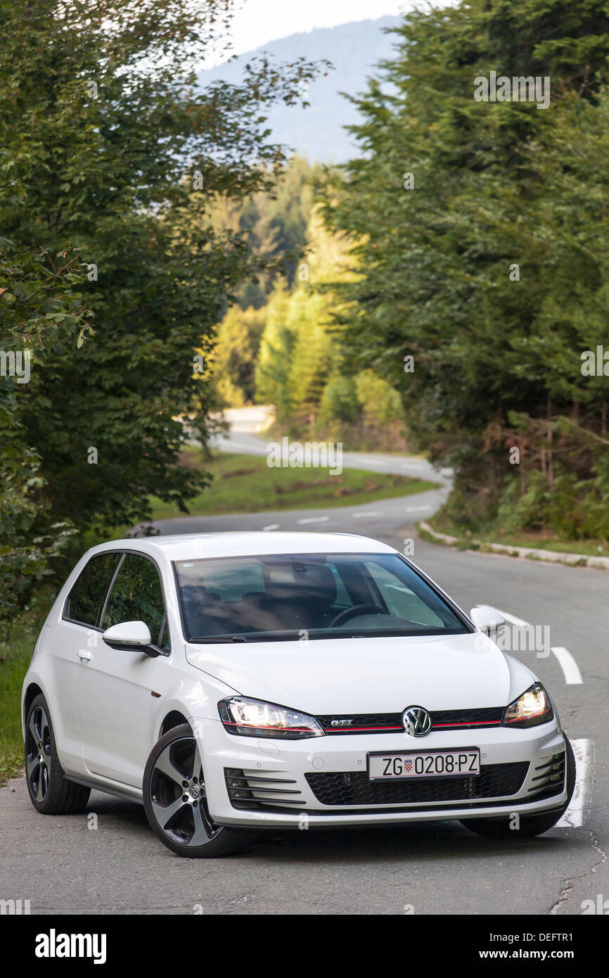 Volkswagen Golf VII GTI Performance Banque D'Images