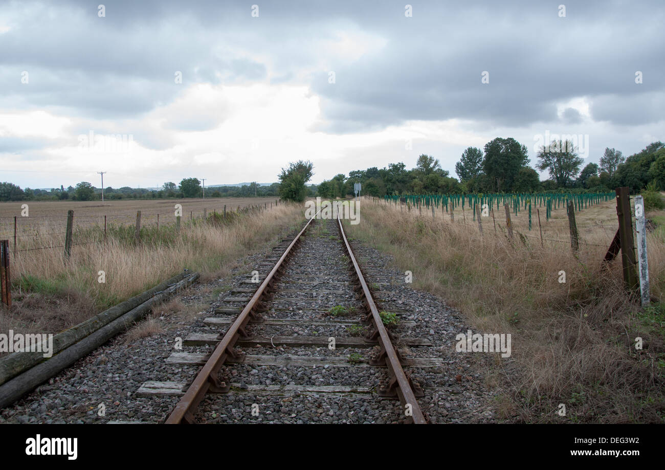 Trainline Banque D'Images