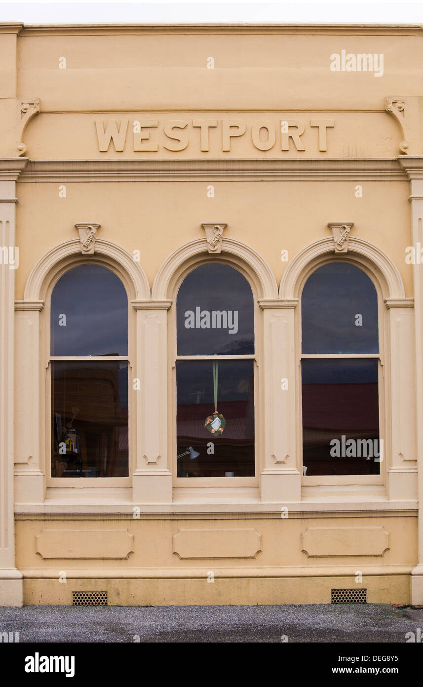 Nouvelle-zélande - Westport - bâtiment bar Banque D'Images