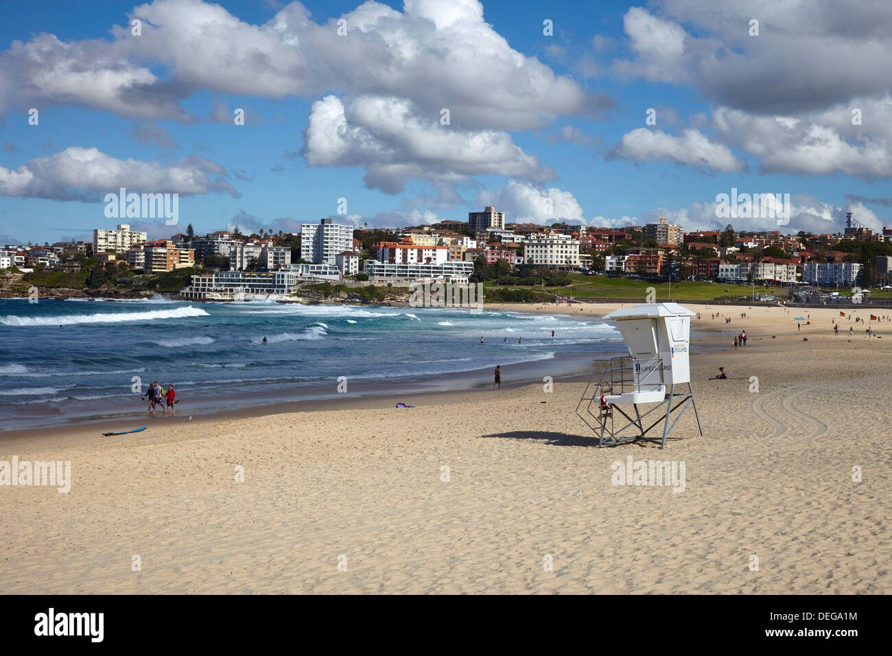 Bondi Beach, Sydney, Nouvelle-Galles du Sud, Australie, Pacifique Banque D'Images