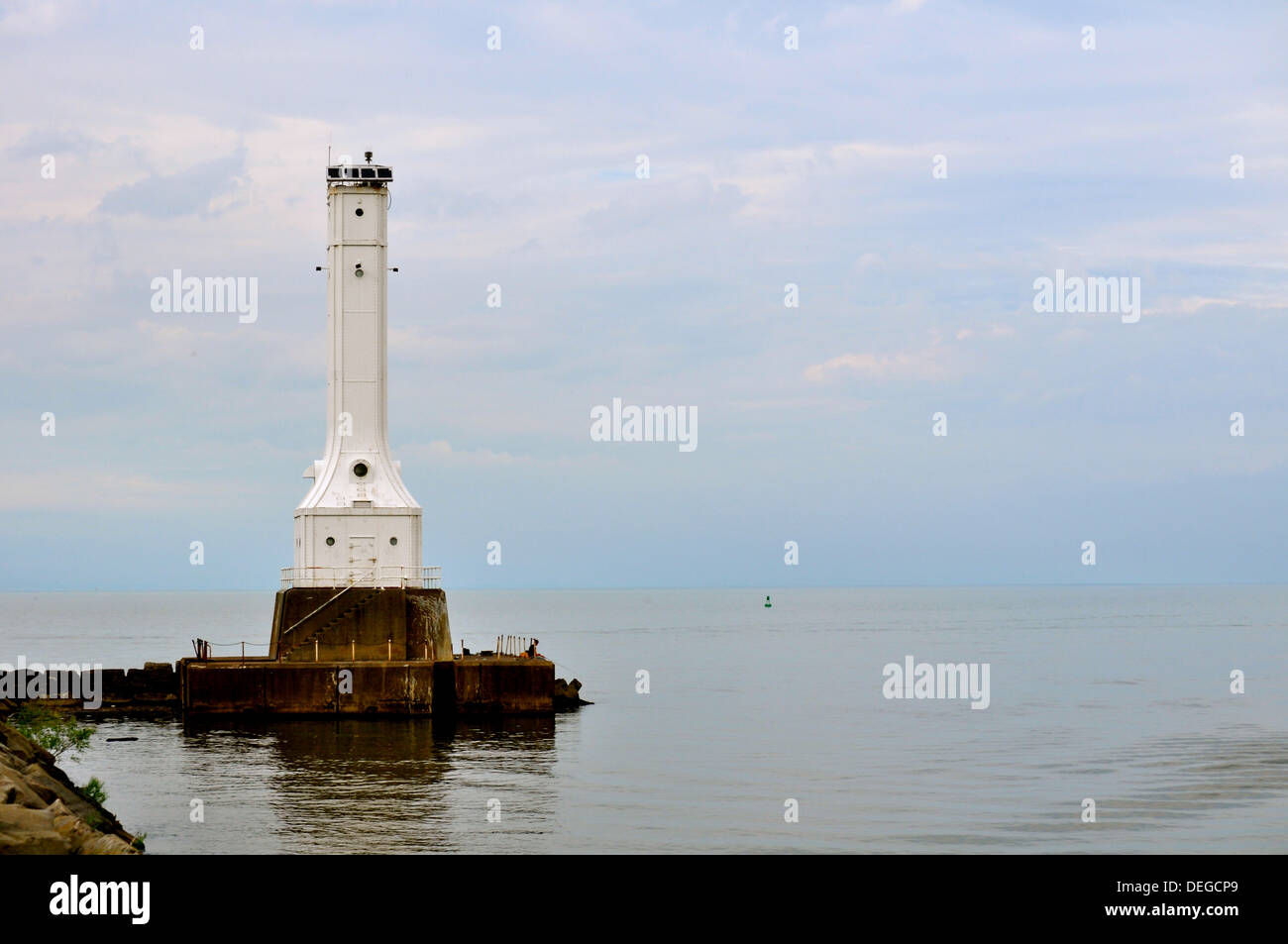 Huron, Ohio - USA - Le Phare Banque D'Images