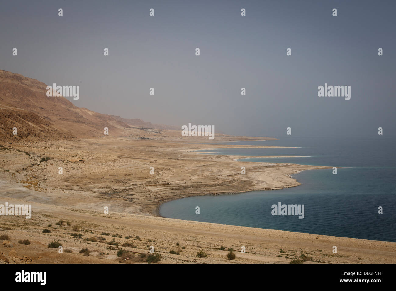 Mer Morte, Israël, Moyen Orient Banque D'Images