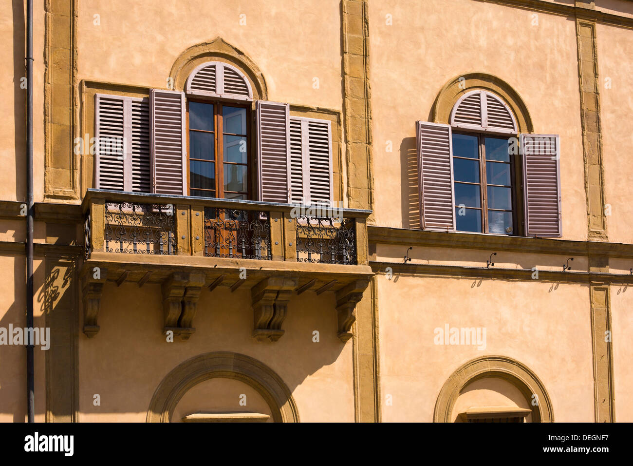 Low angle view of a building, Sienne, Toscane, Italie Banque D'Images