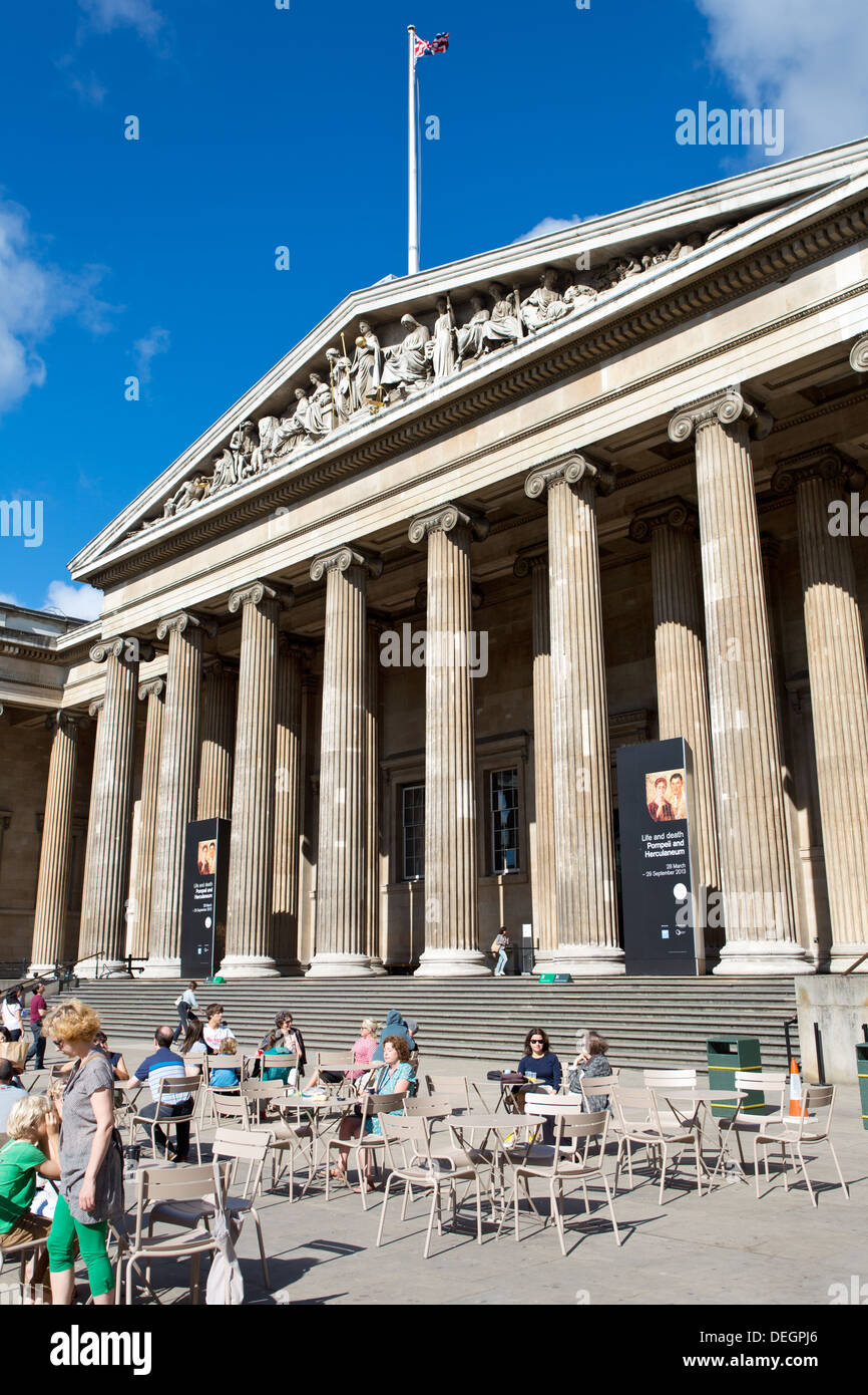 Le British Museum de Londres Banque D'Images