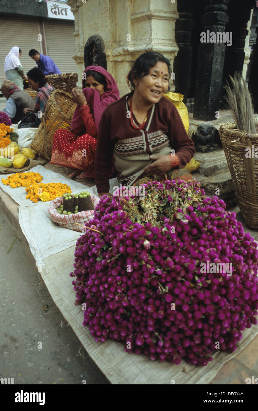 Le Népal, personnes, portrait, village, Himalaya, Asie, Asie, Népal, voyage Banque D'Images