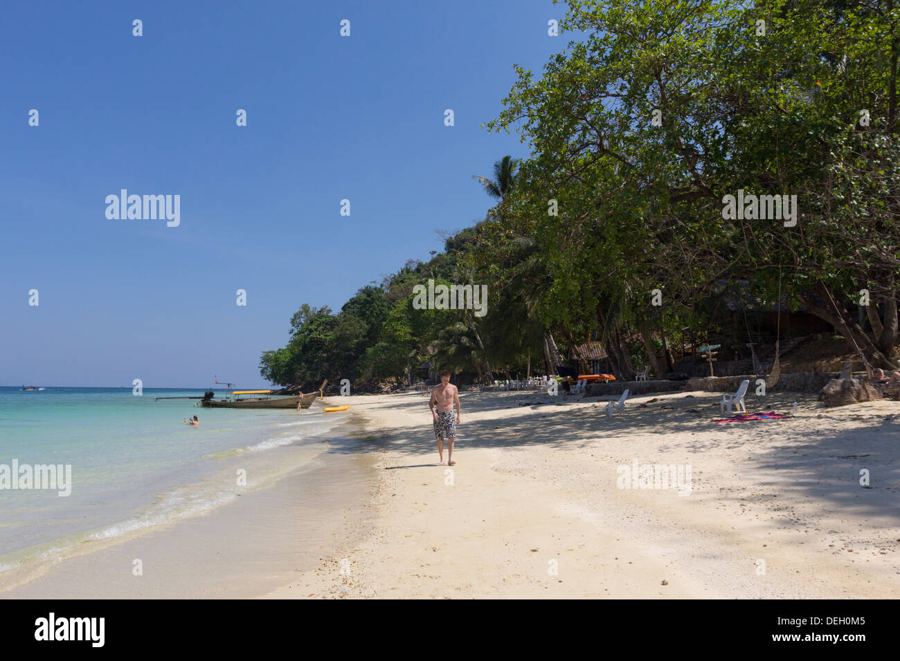 Ko Phi Phi Don - province de Krabi - Thaïlande Banque D'Images