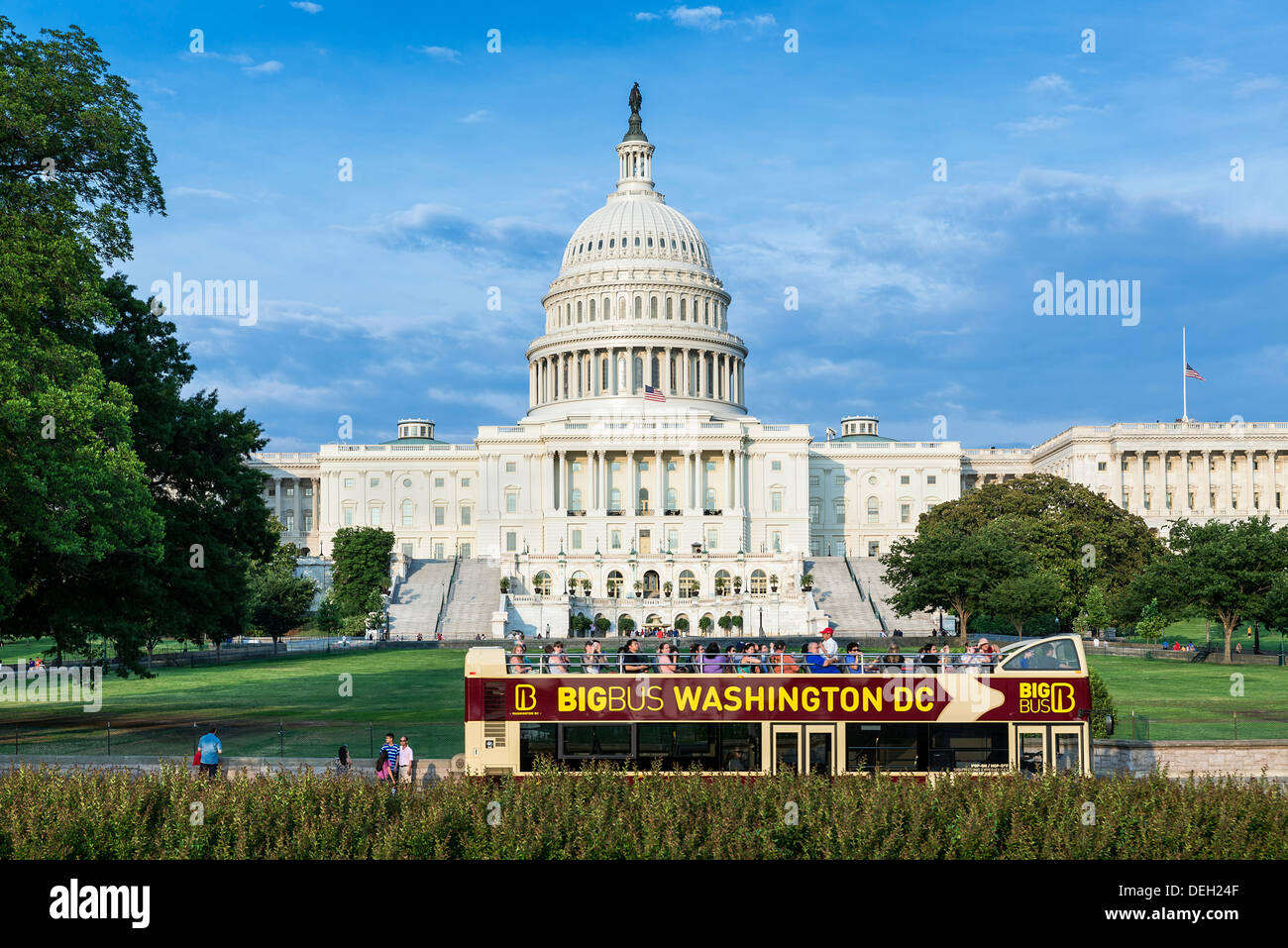 Du Capitole des États-Unis, Washington D.C., États-Unis Banque D'Images