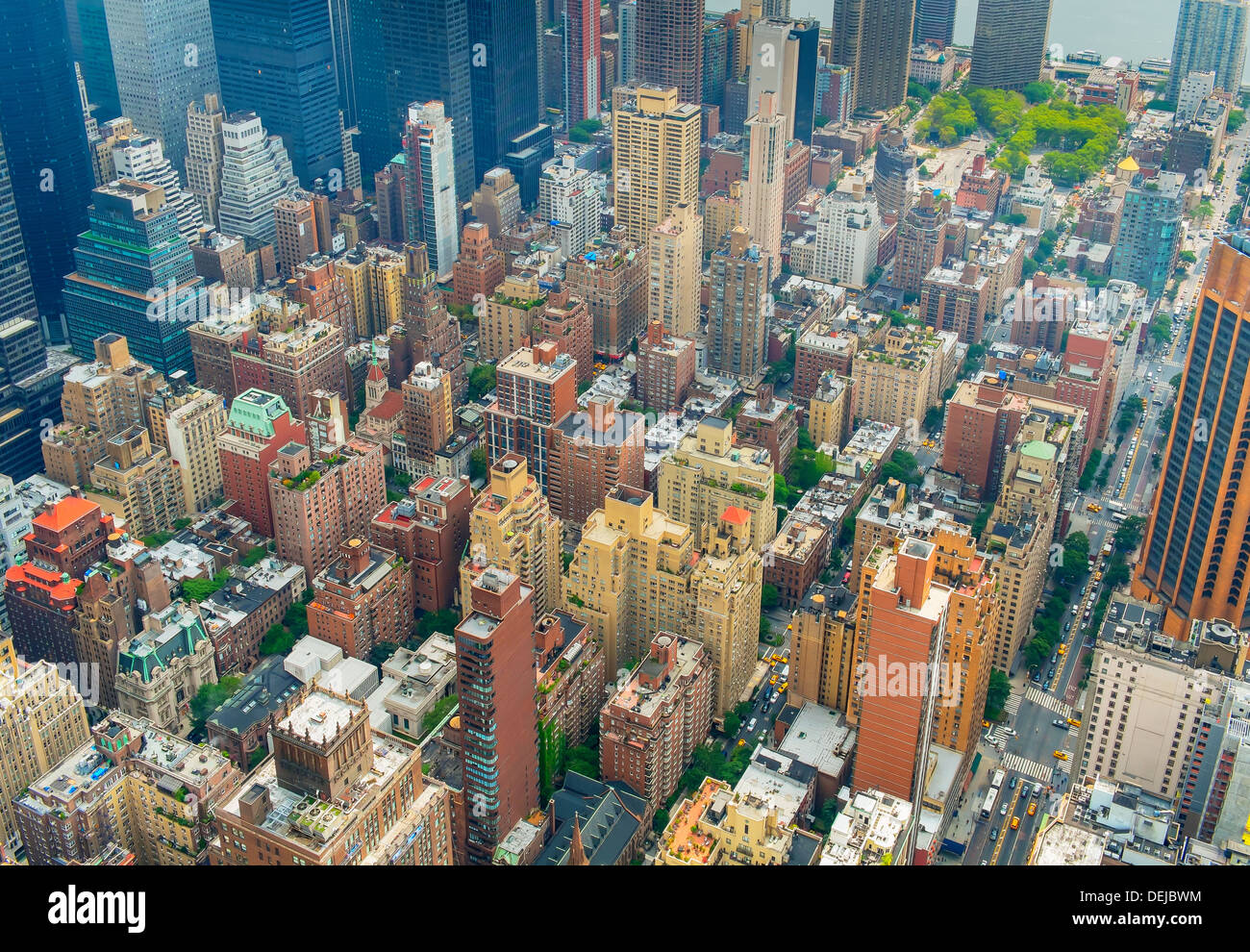 Mid Town Manhattan Banque D'Images