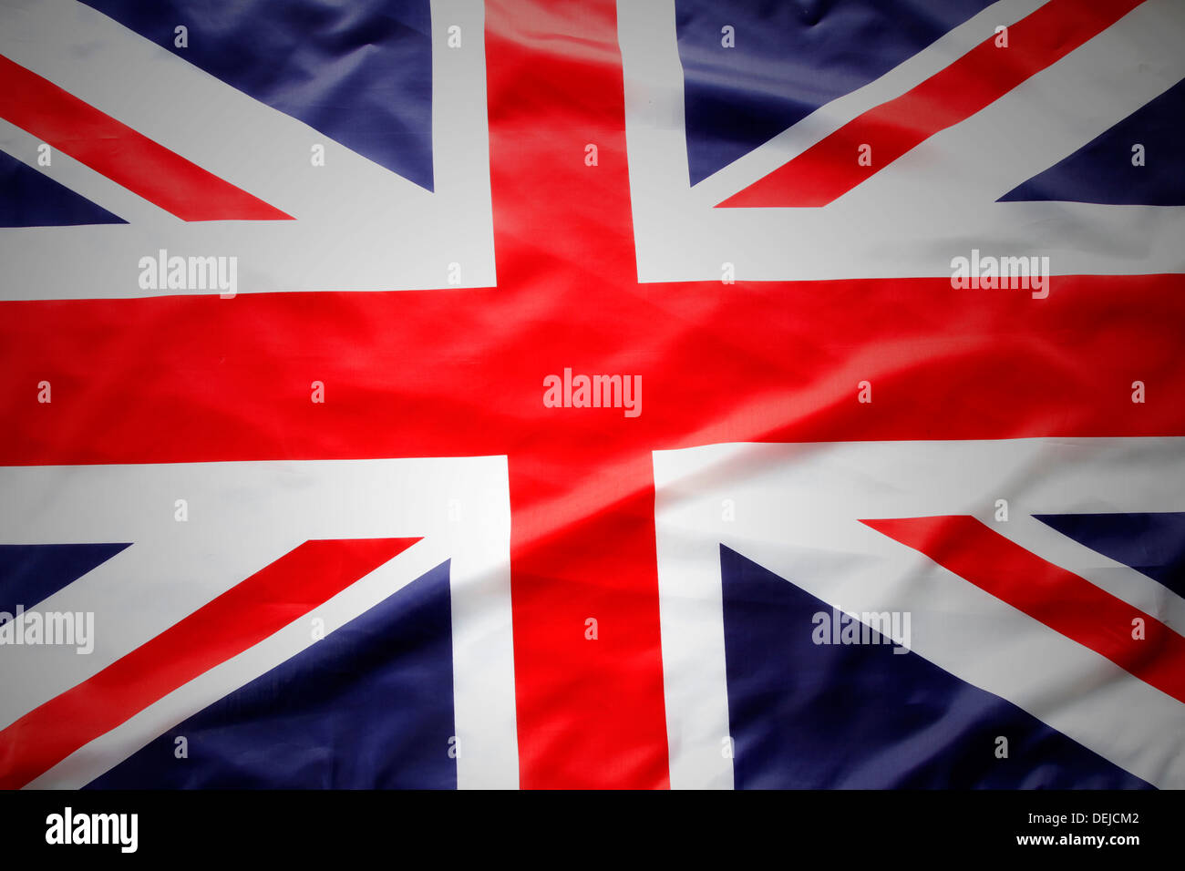 Gros plan du Union Jack flag Banque D'Images