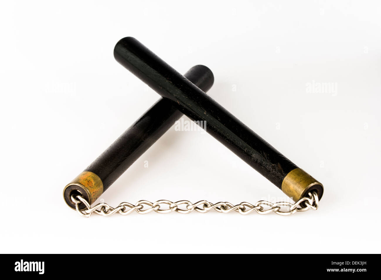 Nunchaku nunchucks Banque D'Images