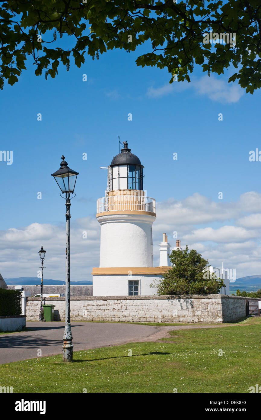 L'Université d'Aberdeen - Phare Cromarty Banque D'Images