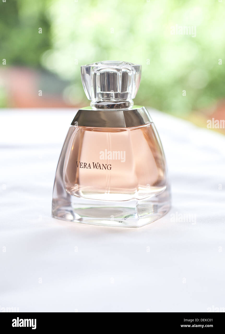 Flacon de parfum de Vera Wang Banque D'Images