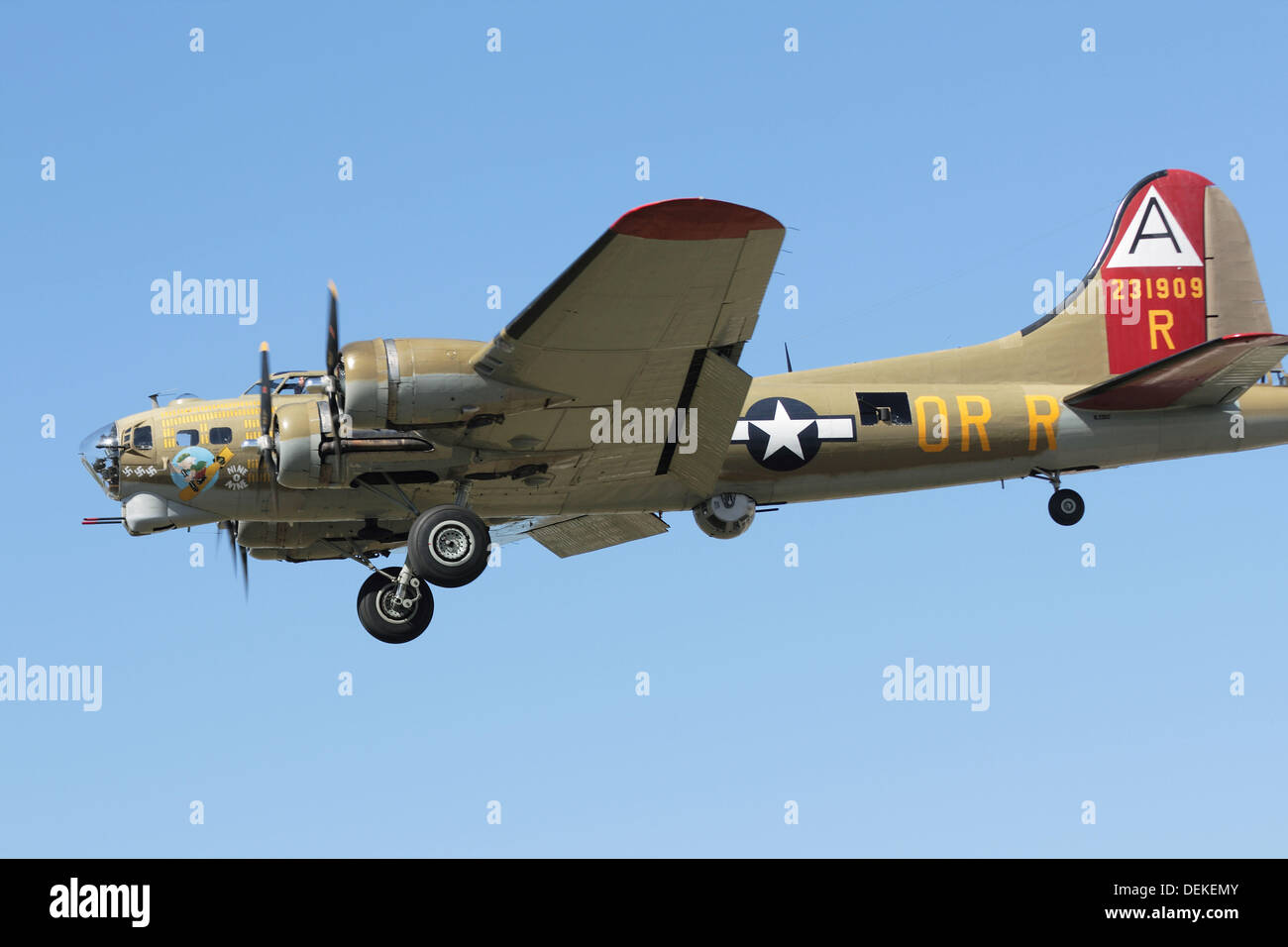 Restauré B17 Bombardiers WW2 Banque D'Images, Photo Stock 60664939