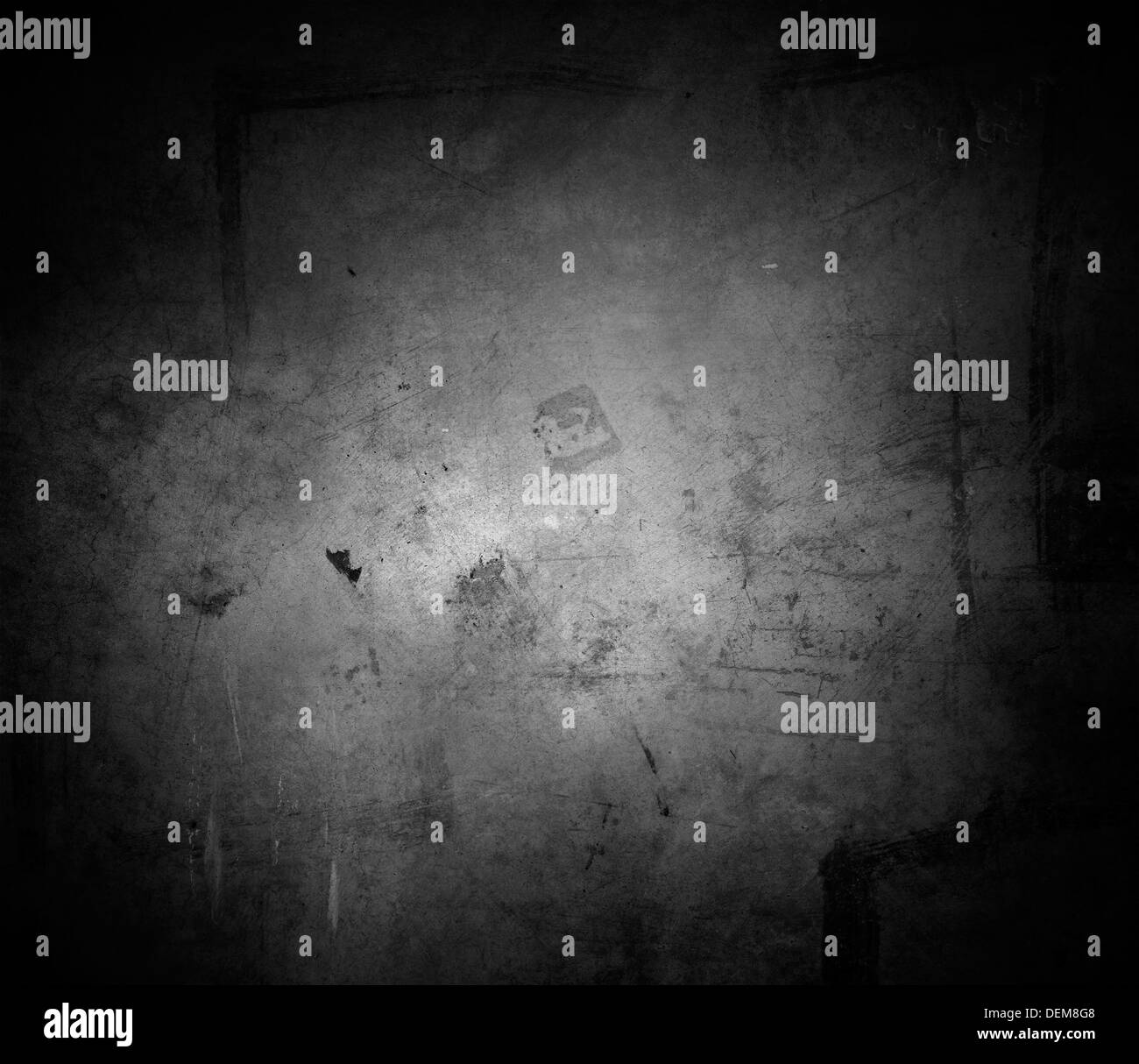 Grunge mur gris texturé. Copy space Banque D'Images