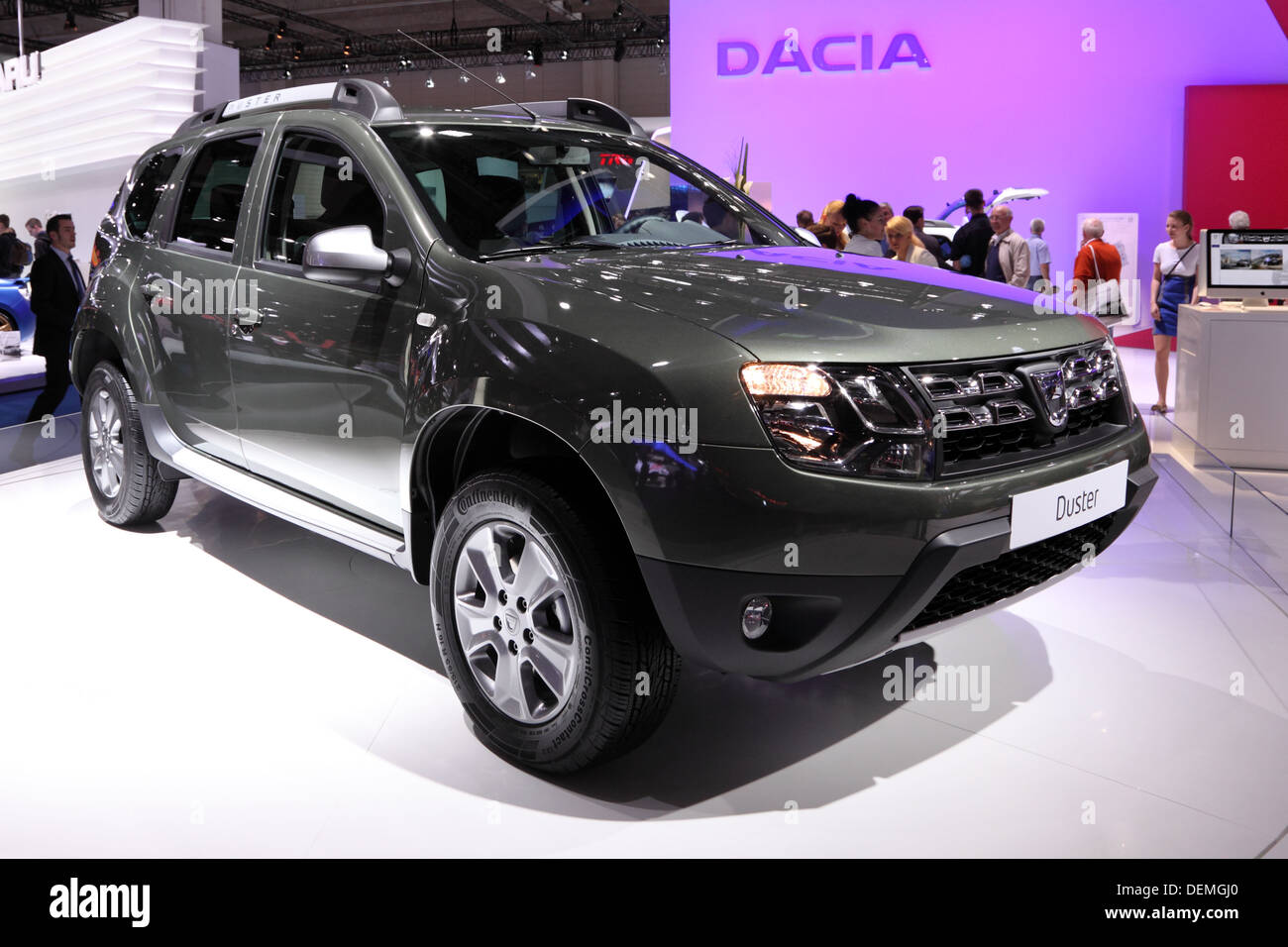 Dacia Duster à la 65ème IAA de Francfort, Allemagne Banque D'Images