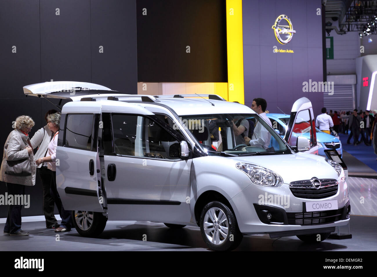 Opel Combo à la 65ème IAA de Francfort Banque D'Images