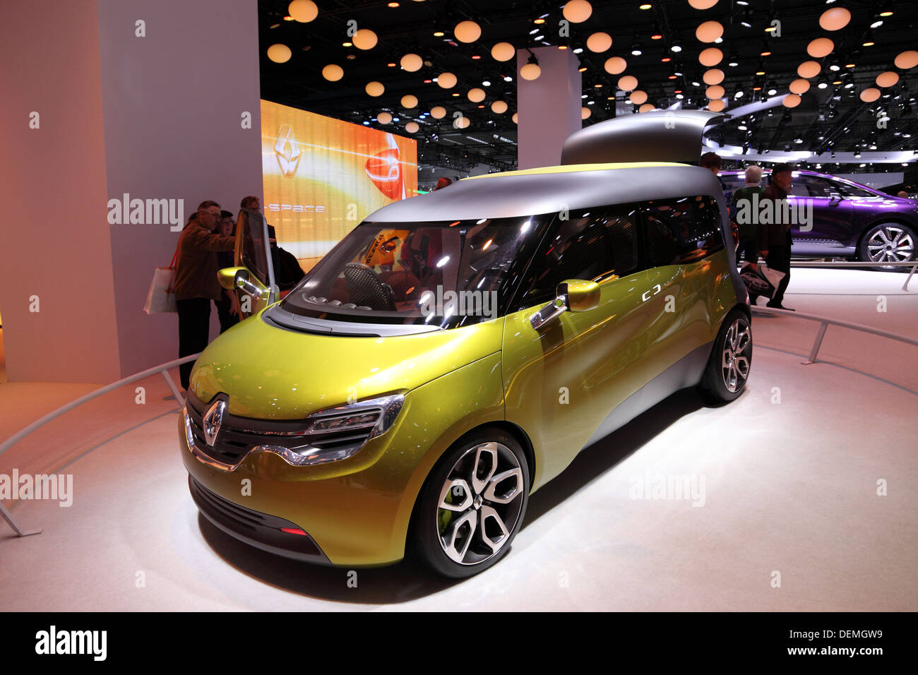 Concept car Renault Espace Banque D'Images