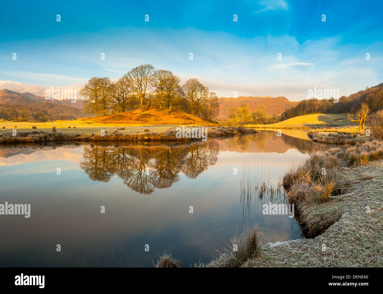 Elter water,lake District, Cumbria, Angleterre, Royaume-Uni, Europe Banque D'Images