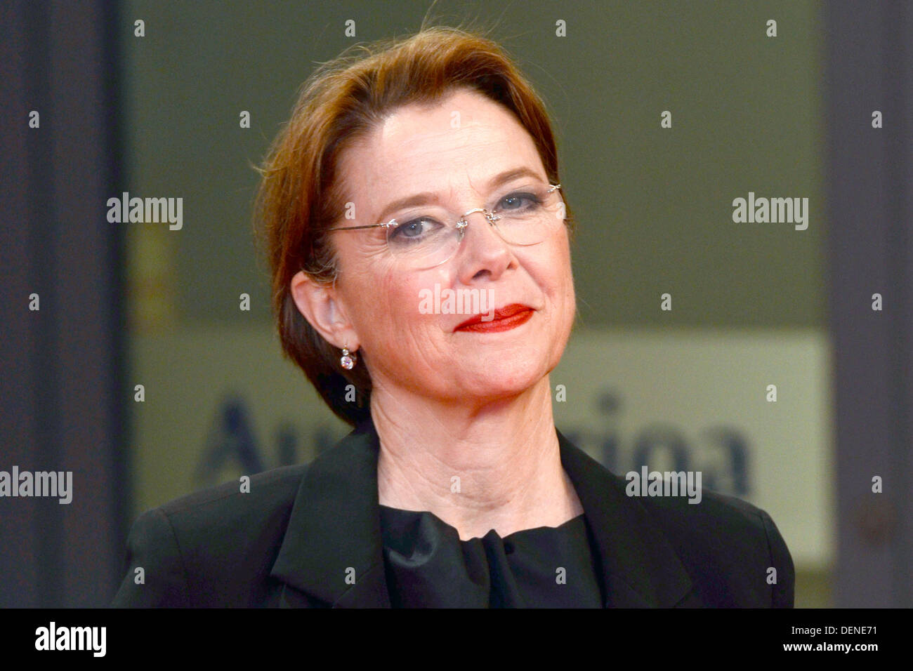 Annette Bening assiste au gala d'inauguration de la 61e Festival International du Film de San Sebastian le 20 septembre 2013 Banque D'Images