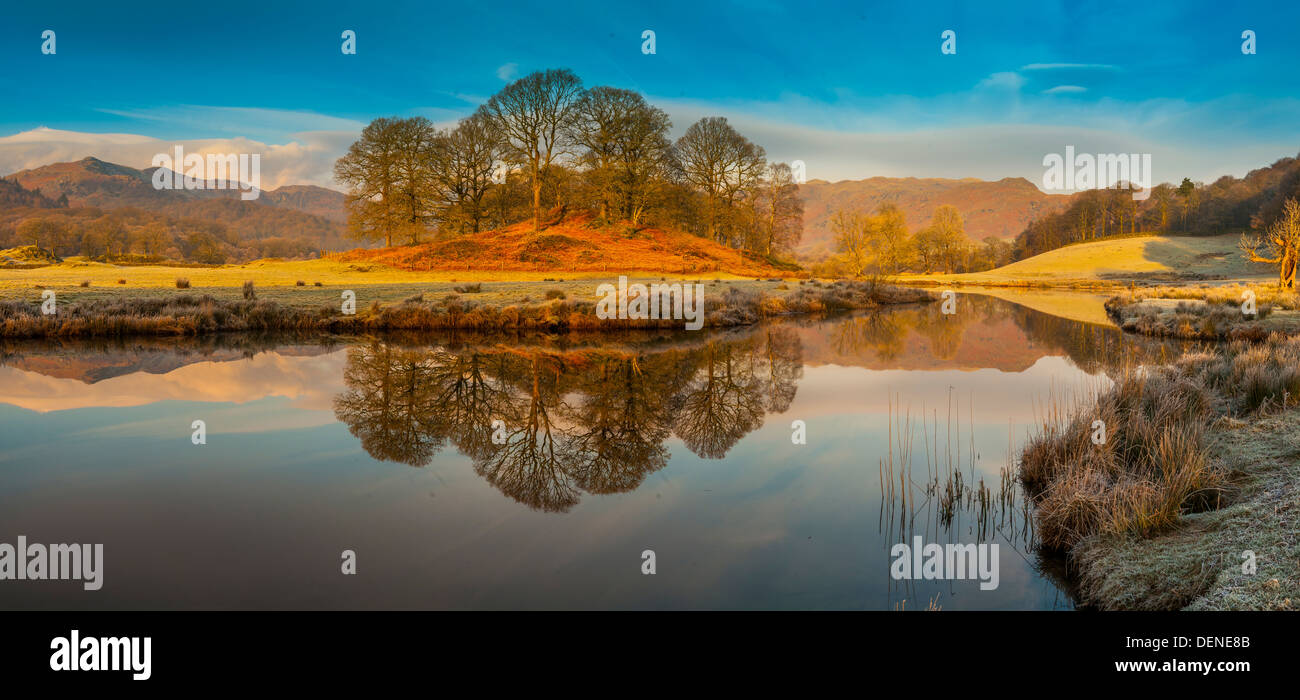 Elter water,lake District, Cumbria, Angleterre, Royaume-Uni, Europe Banque D'Images