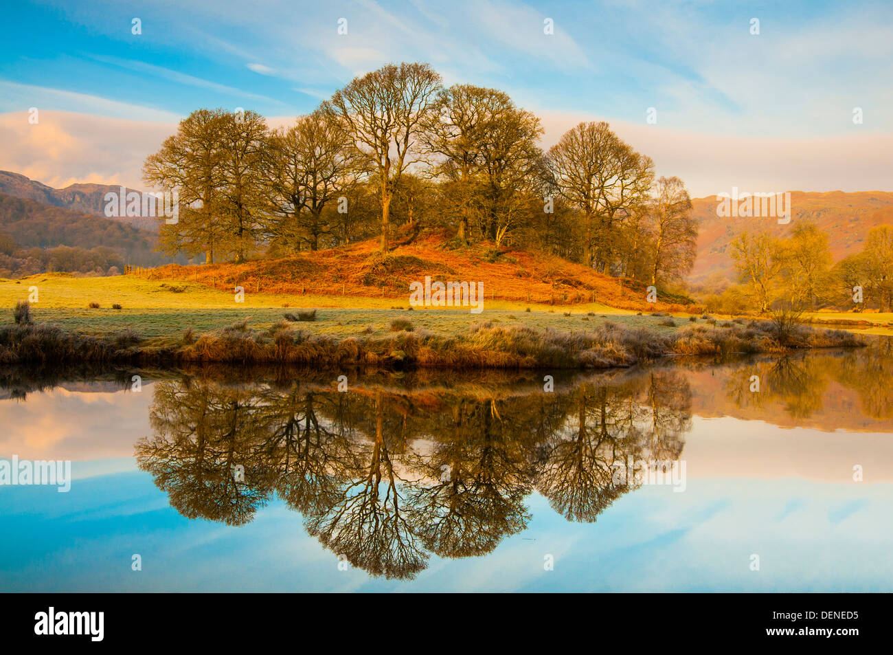 Elter water,lake District, Cumbria, Angleterre, Royaume-Uni, Europe Banque D'Images