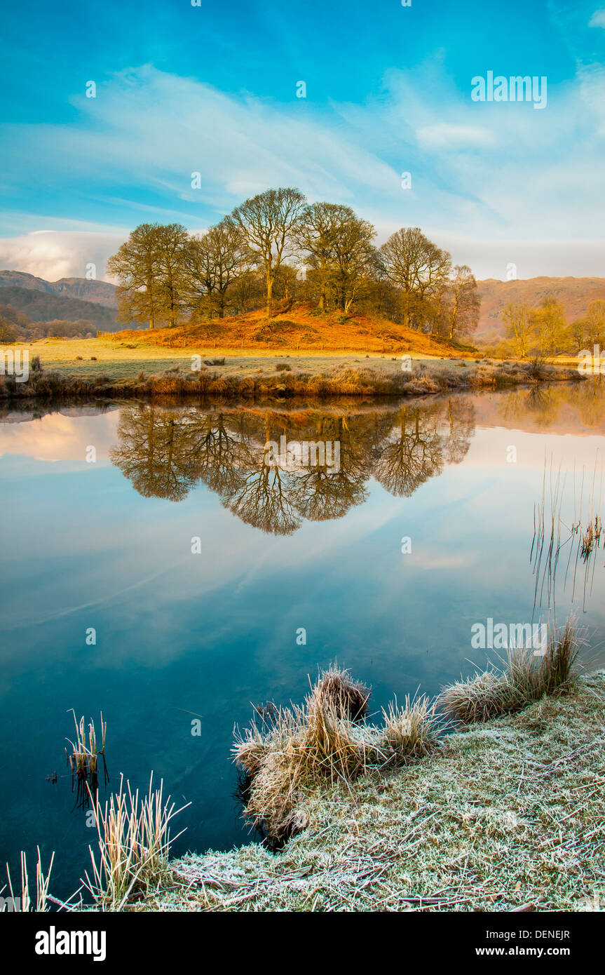 Elter water,lake District, Cumbria, Angleterre, Royaume-Uni, Europe Banque D'Images