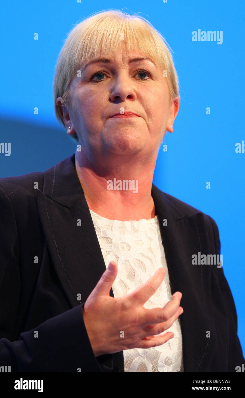 JOHANN LAMONT MSP chef du parti travailliste écossais 22 septembre 2013 LE CENTRE DE BRIGHTON Brighton, Angleterre Banque D'Images