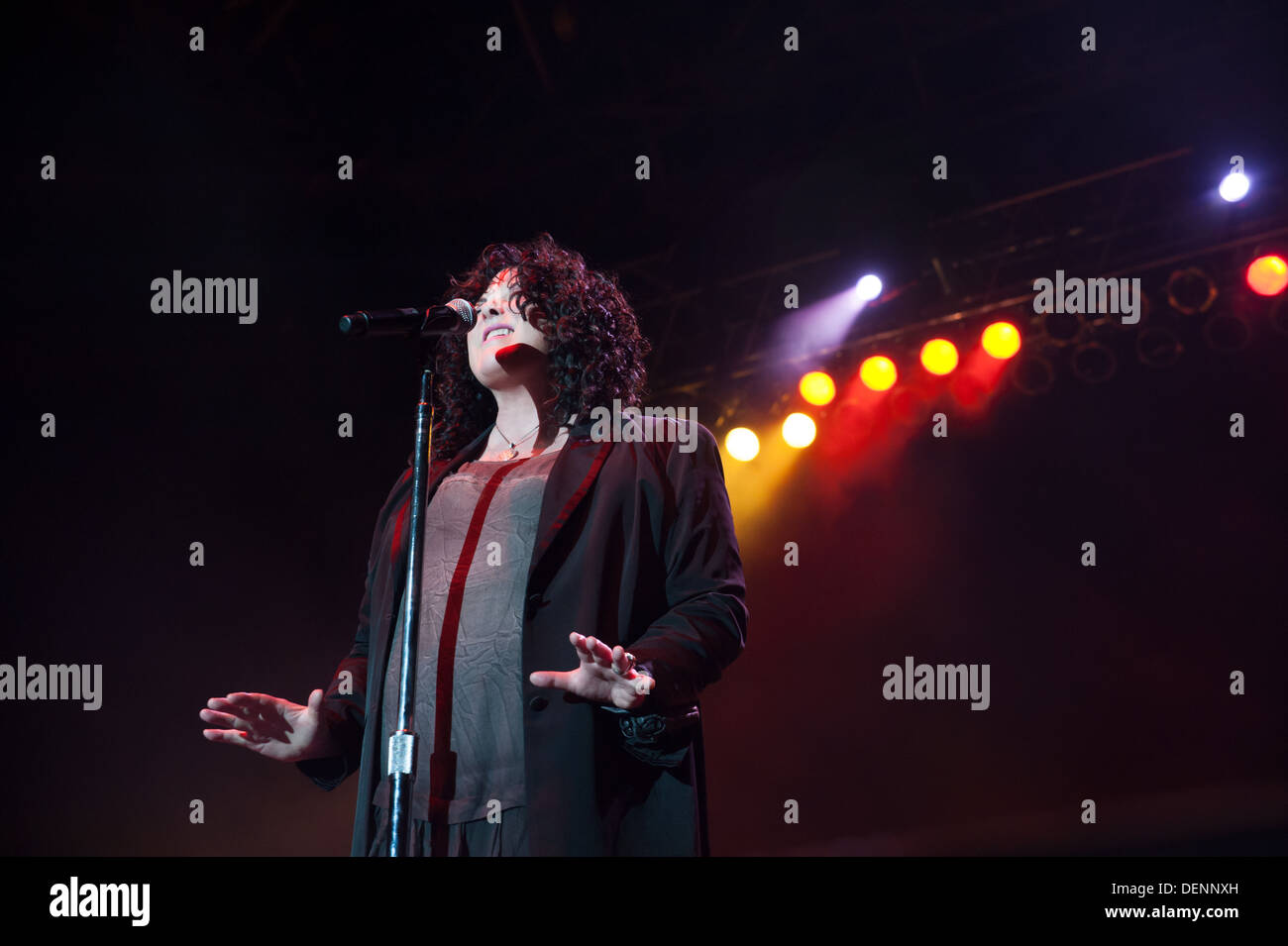 LINCOLN, CA - le 21 septembre : Rock Band Cœur fonctionne à Thunder Valley Casino Resort de Lincoln, en Californie le 21 septembre 2013 Banque D'Images