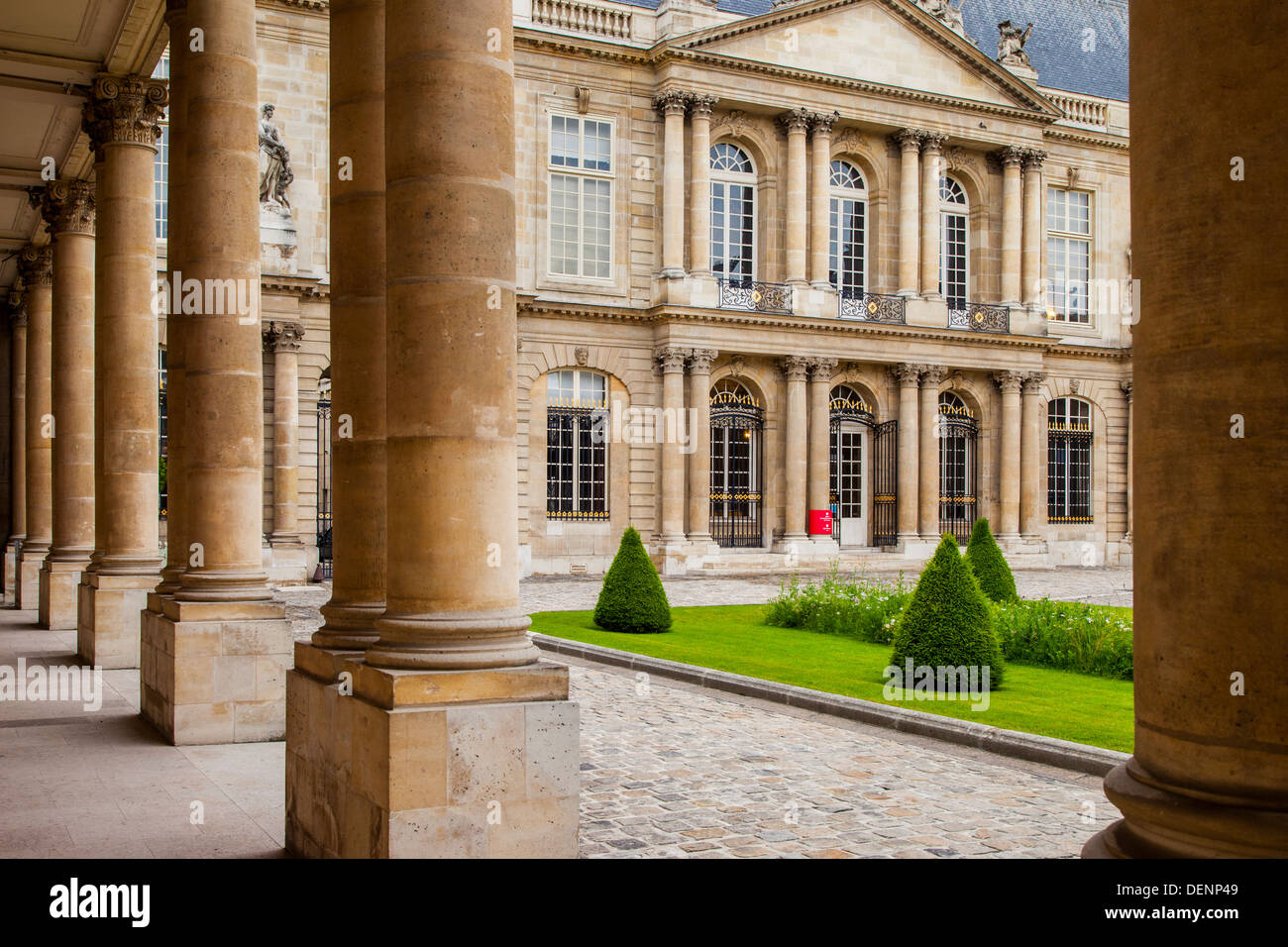 Musée des Archives nationales - à l'origine hôtel de Soubise, Marais, Paris France Banque D'Images