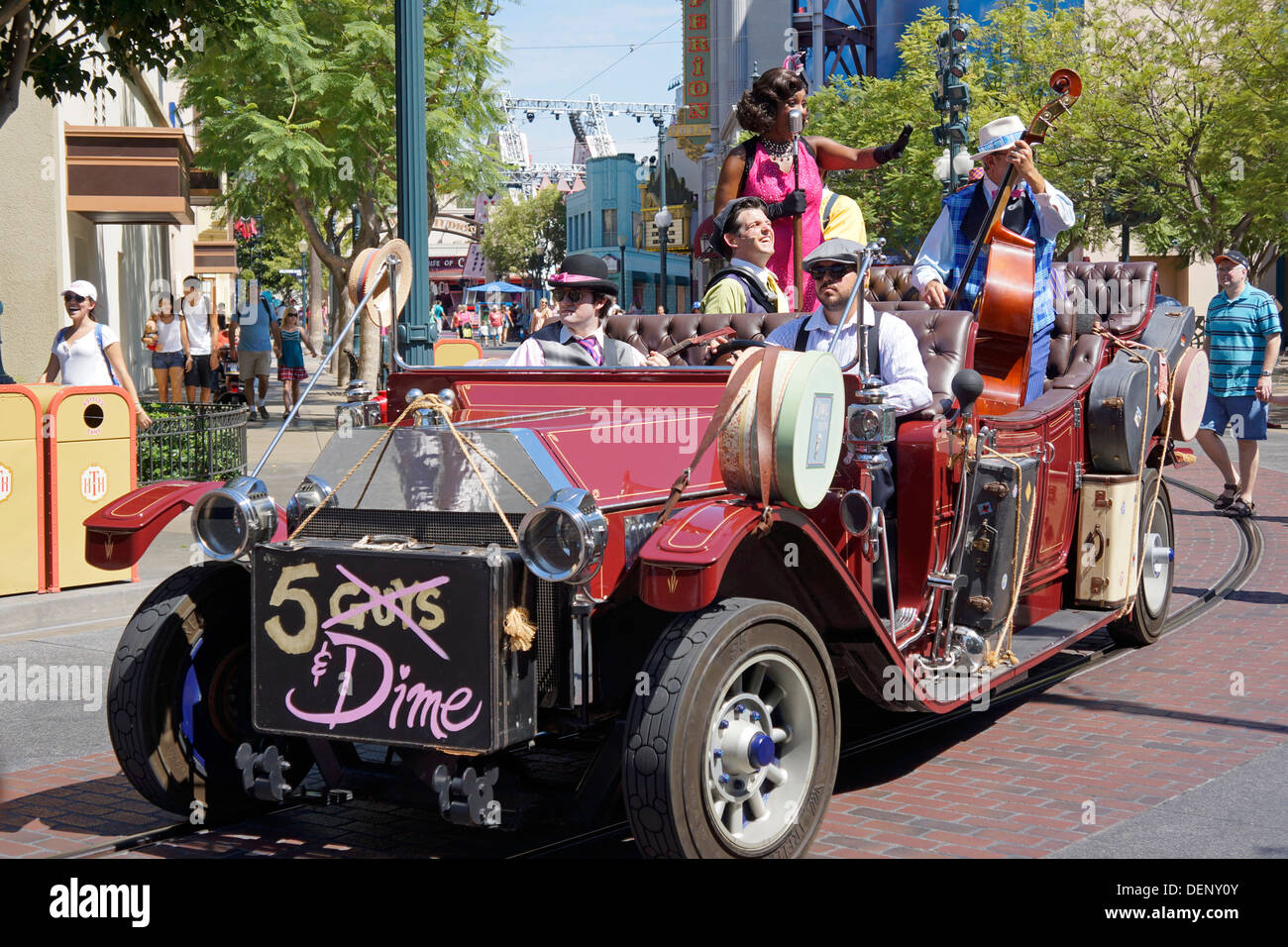 Disneyland, California Adventure Park, Five & Dime Dime et 5 Banque D'Images