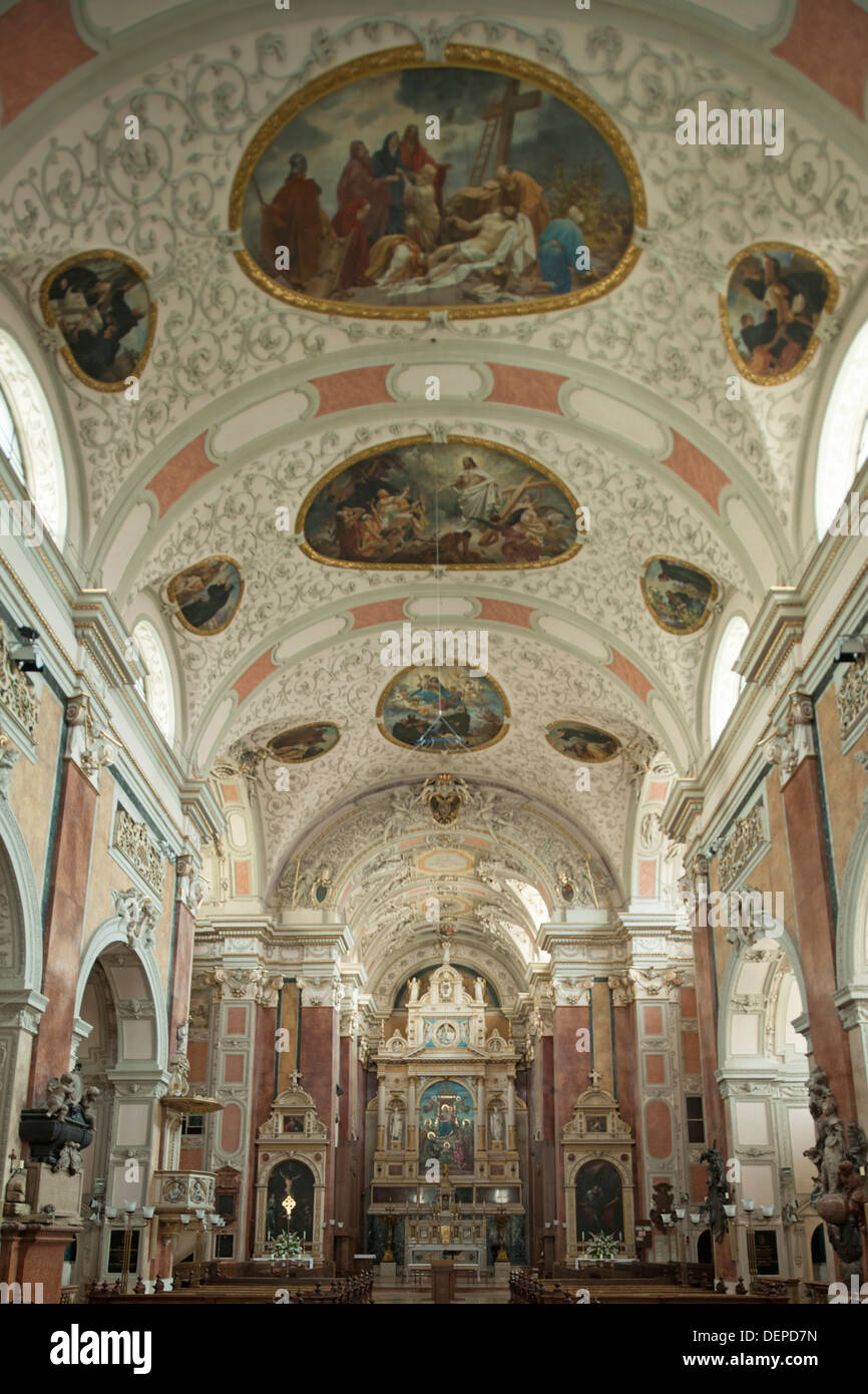 Österreich, Wien 1, Freyung, Schottenkirche Unserer Lieben Frau Basilique (zu den Schotten), eine römisch-katholische Pfarrkirche Banque D'Images