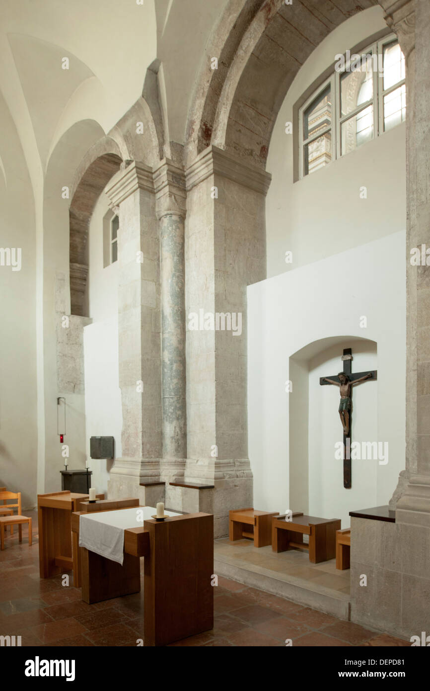 Österreich, Wien 1, Freyung, Romanische Kapelle in der Schottenkirche Unserer Lieben Frau Basilique (zu den Schotten), Banque D'Images