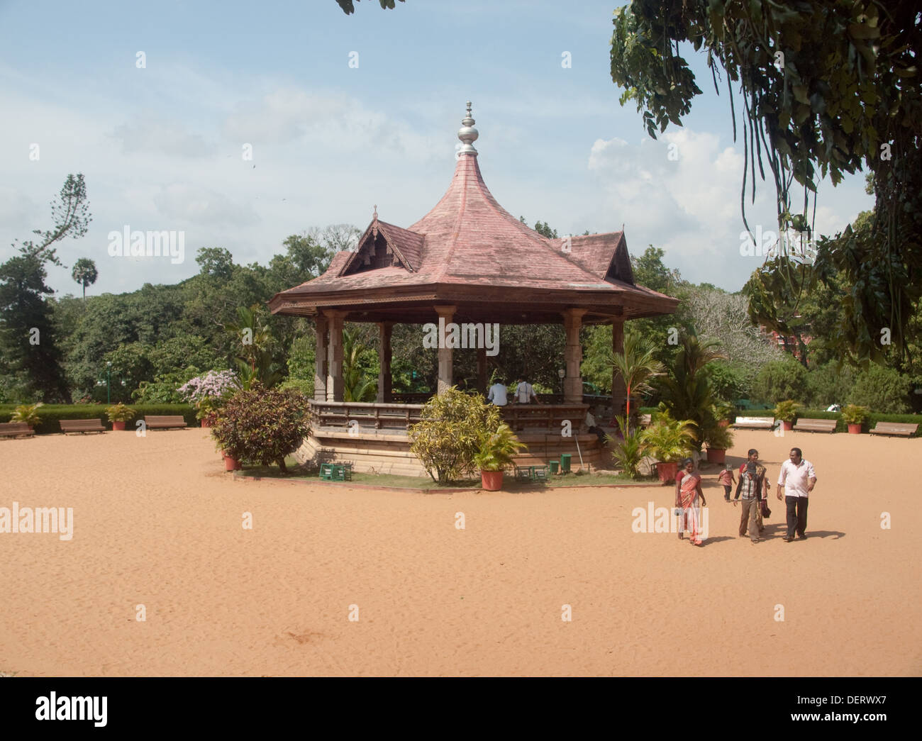 Parc de Trivandrum Banque D'Images