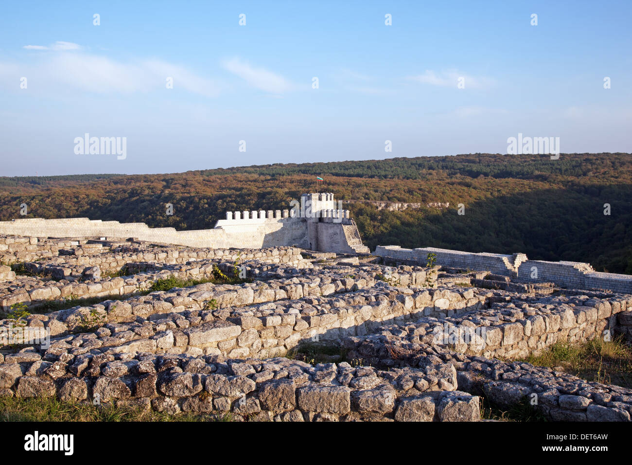 Une forteresse médiévale en Shumen Bulgarie Banque D'Images