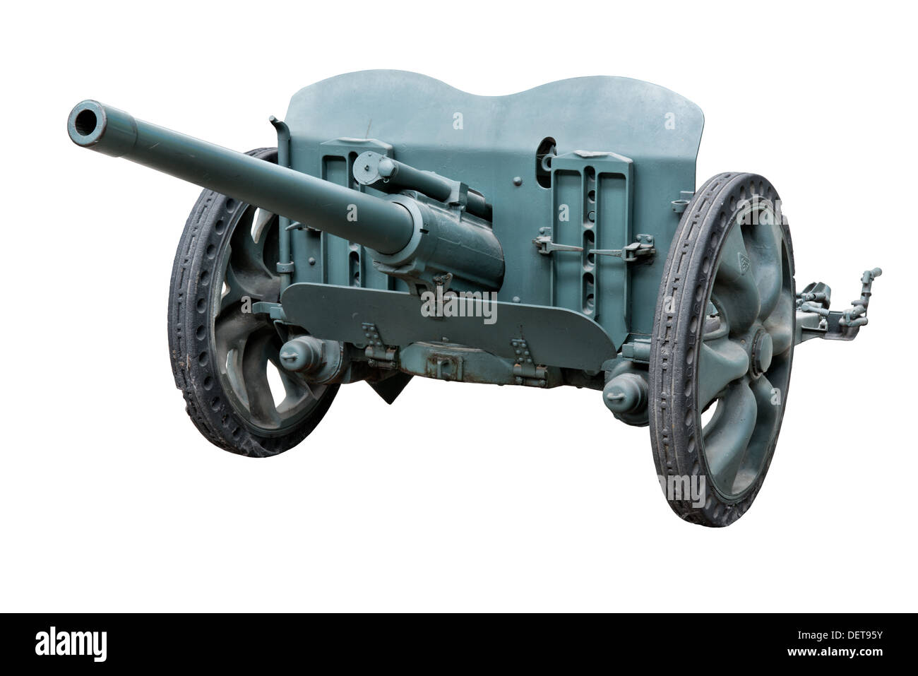 Un 47mm APX SA canon anti-char de 37 utilisé par les forces de l'infanterie française au début de la WW2 Banque D'Images