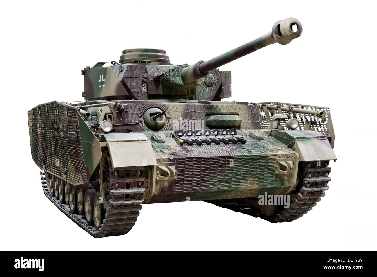 Un PxKw IV (SD.KFZ.161) Medium tank panzer utilisé par les forces de l'Allemagne nazie pendant la seconde guerre mondiale largement Banque D'Images