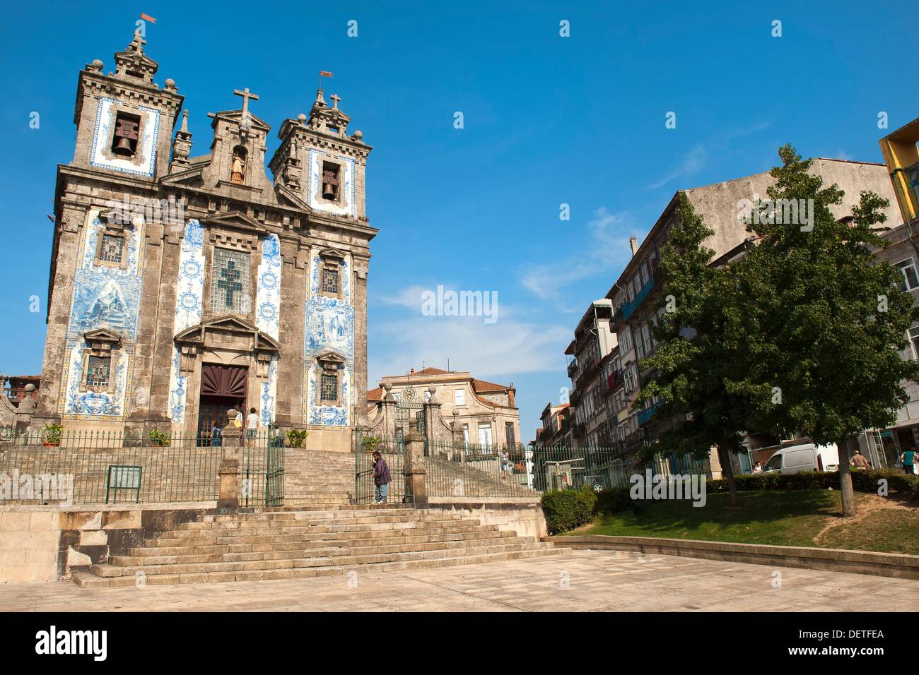 Église de San Ildefonso, Porto, Portugal, Site du patrimoine mondial de  l'UNESCO Photo Stock - Alamy