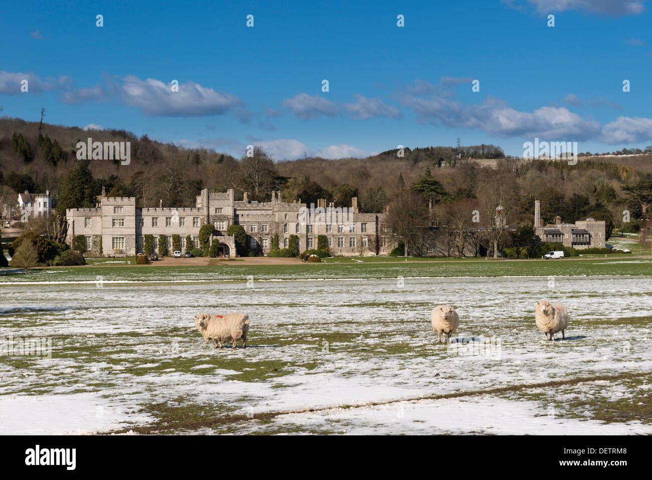 West Dean College, Chichester, West Sussex, UK Banque D'Images