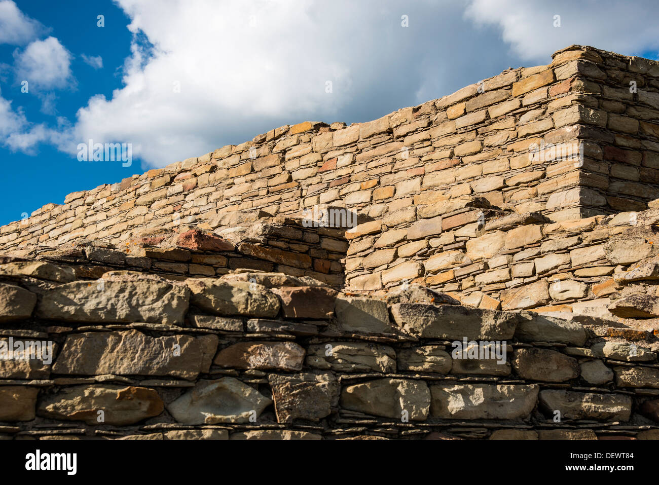 Grande maison Pueblo, Chimney Rock National Monument Pagosa Springs (Colorado). Banque D'Images