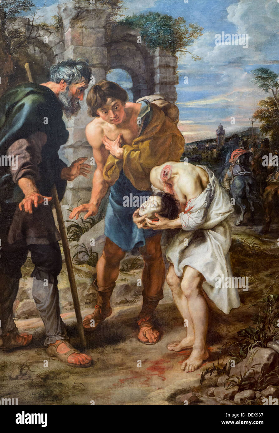 17e siècle - Le miracle de Saint Just, autour de 1620 - Pierre Paul Rubens Philippe Sauvan-Magnet / huile sur toile Musée actif Banque D'Images 17e siècle - Le miracle de Saint Just, autour de 1620 - Pierre Paul Rubens Philippe Sauvan-Magnet / huile sur toile Musée actif Banque D'Images