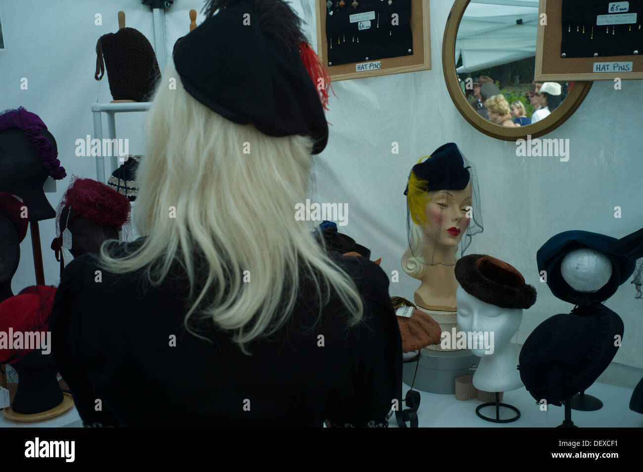 1940 Week-end à Sheringham North Norfolk, Angleterre septembre 2013 Banque D'Images