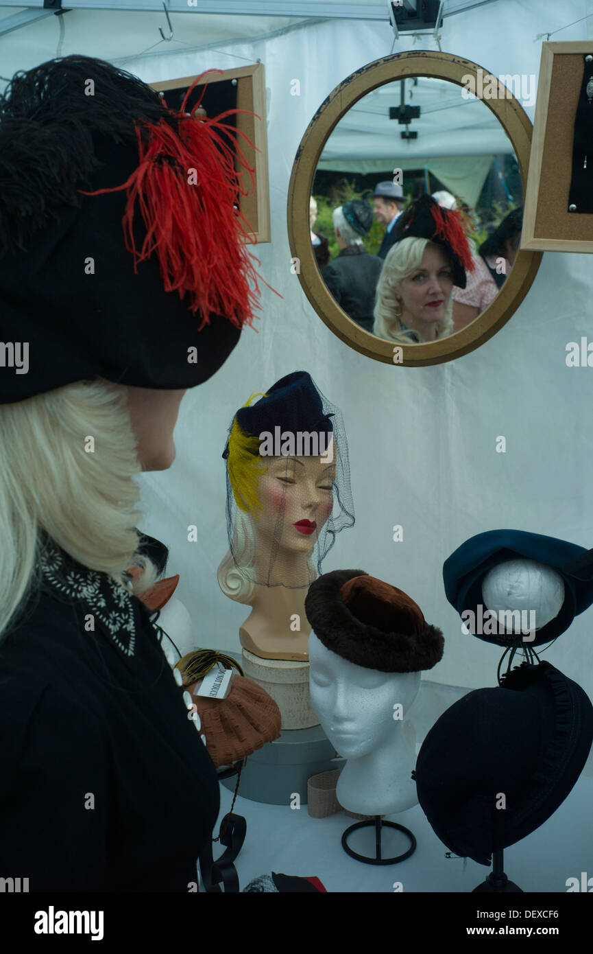 1940 Week-end à Sheringham North Norfolk, Angleterre septembre 2013 Banque D'Images