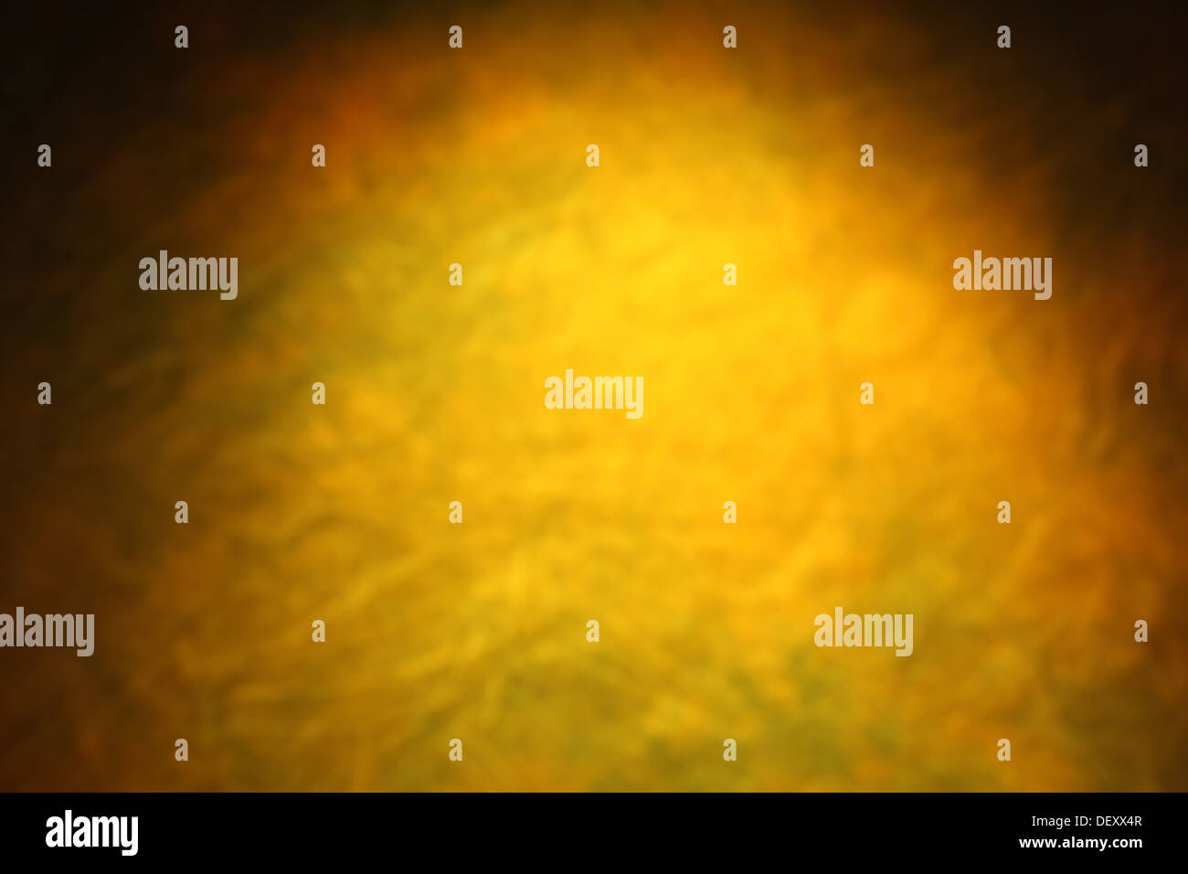 Fond jaune floue avec gradient. Banque D'Images
