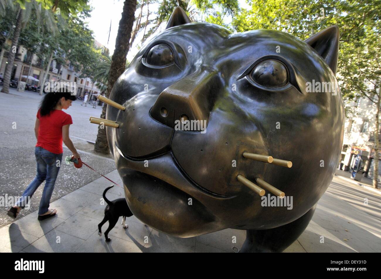 fernando-botero-cat-banque-de-photographies-et-d-images-haute