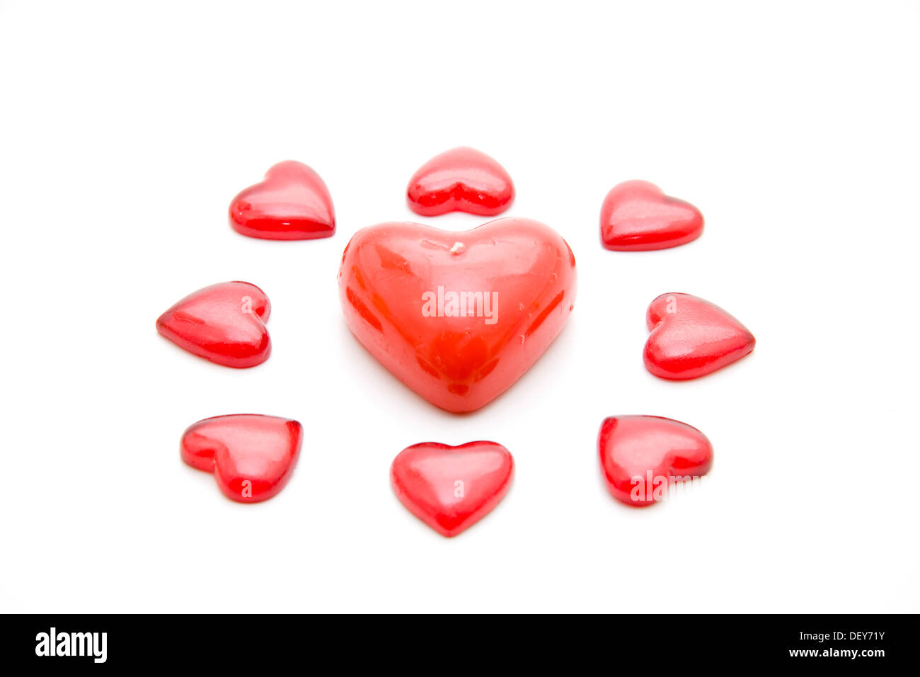 Bougie Coeur Banque D Images Detourees Alamy
